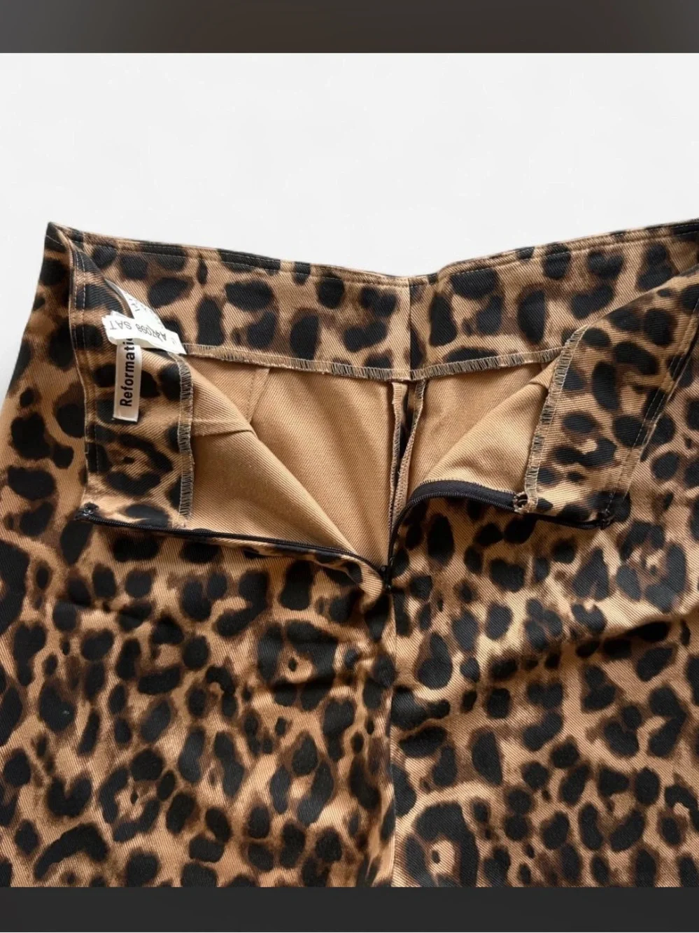 Reformation Leopard Print Shorts <3